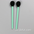 Big Round Head Reinraum Black Foam Tip Swab